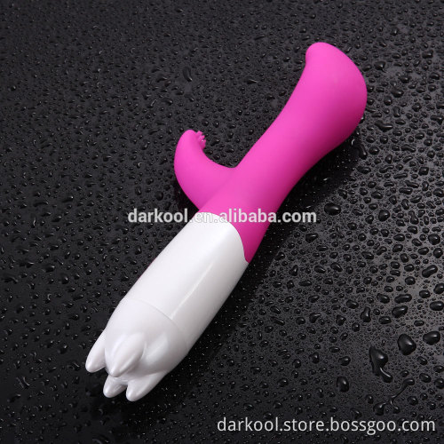 G001/Magic Battery 10 speeds dual silicone girls masturbation sex rabbit vibrator
